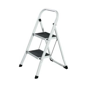 Стълба Twin, метална, 55 х 46 х 82 cm, 2 стъпала